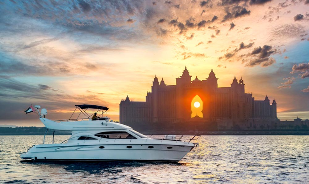 Yacht Charter Dubai Package Includes