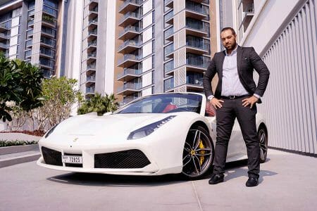 Ferrari 488 Spider White