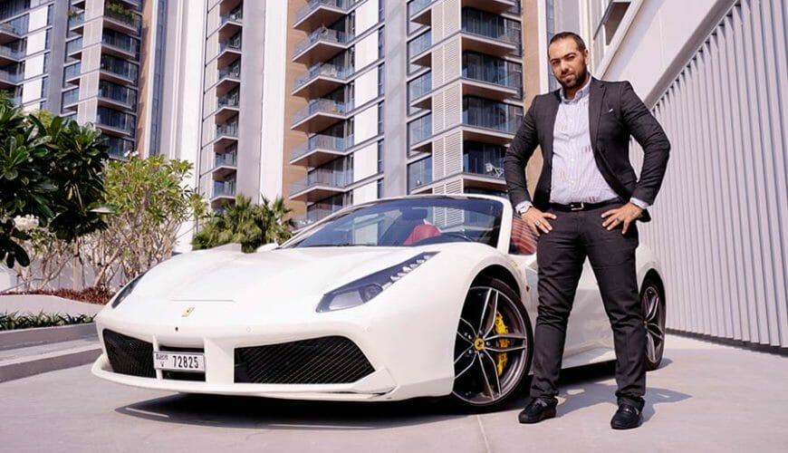 ferrari for rent in Dubai