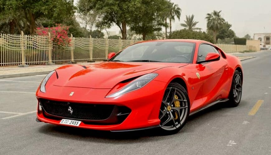 Luxury car rental in Dubai