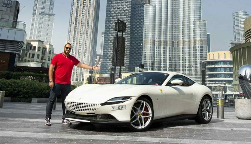 ferrari for rent in Dubai