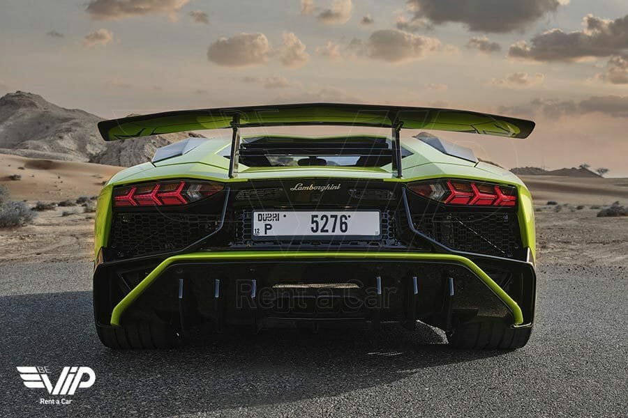 Rent Lamborghini Aventador in Dubai