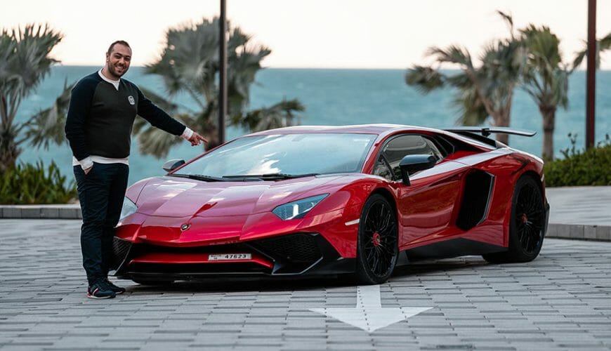 lamborghini for rent in Dubai