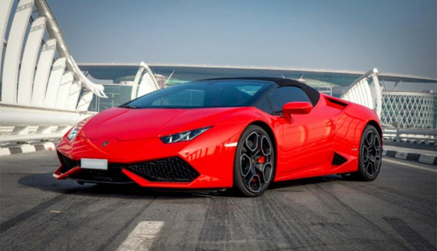 Sports car rental in Dubai