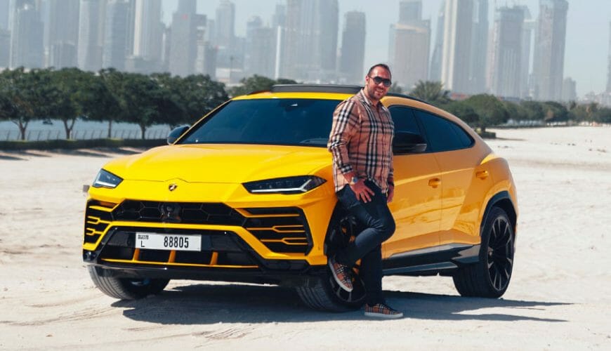 lamborghini for rent in Dubai
