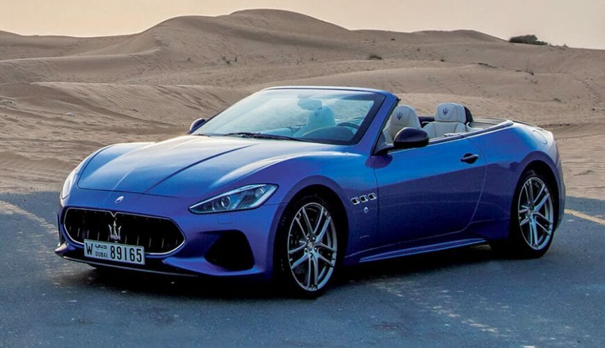 Sports car rental in Dubai