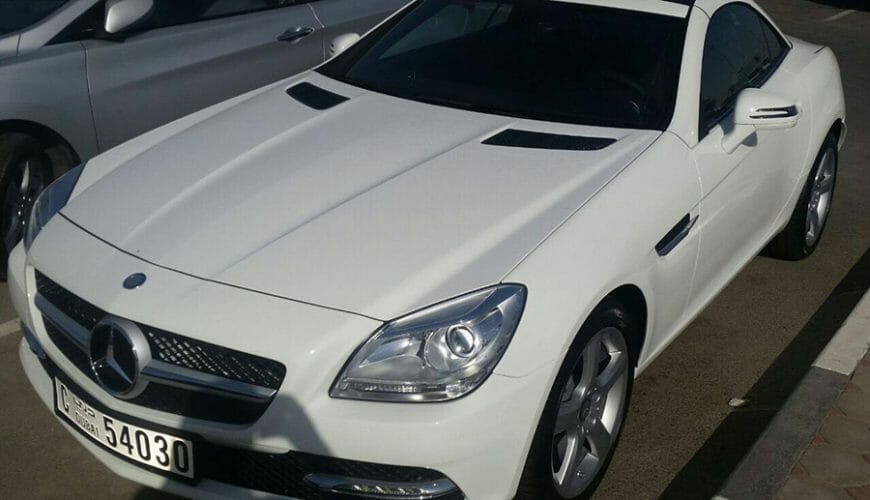 Luxury car rental in Dubai