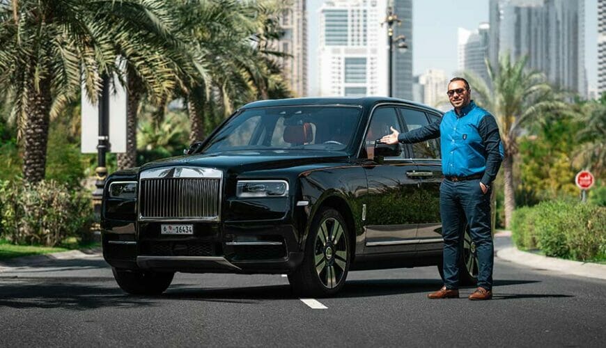 luxury car rental in Dubai