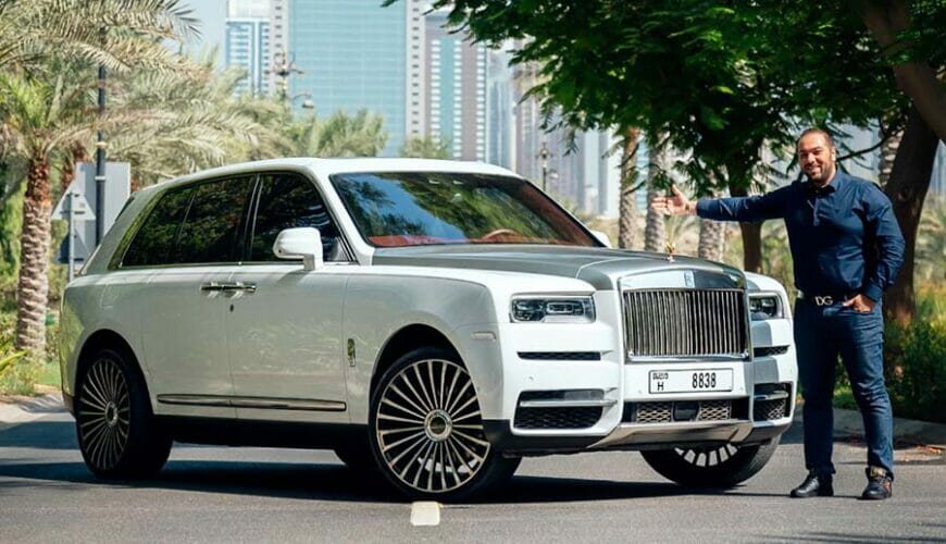 luxury car rental in Dubai