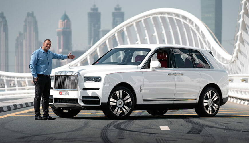 luxury car rental in Dubai