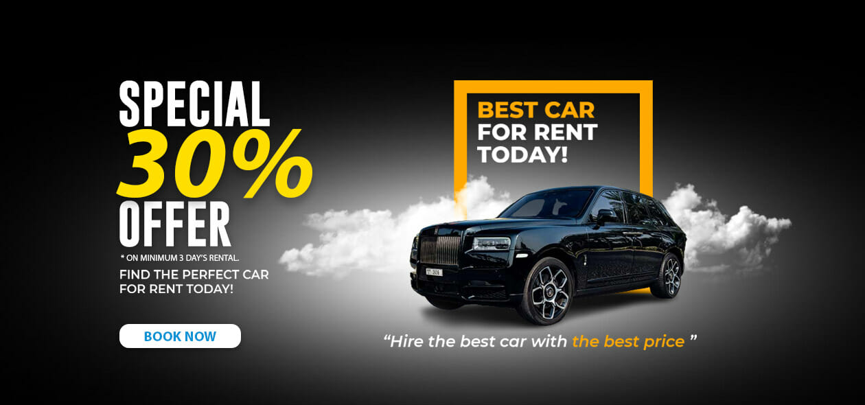 Luxury car rental in Dubai