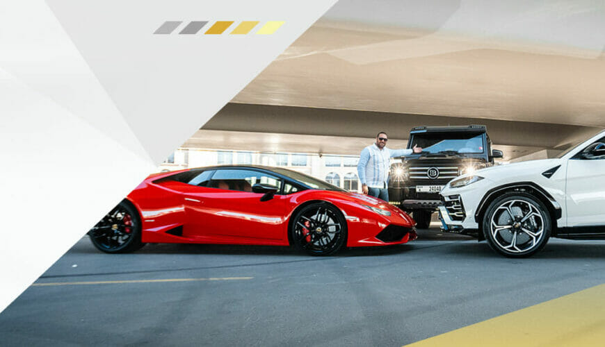 Luxury car rental in Dubai