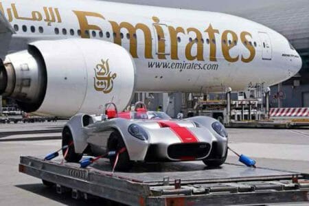 First car designed, built entirely in UAE sent to France