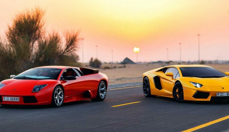 Luxury car rental in Dubai