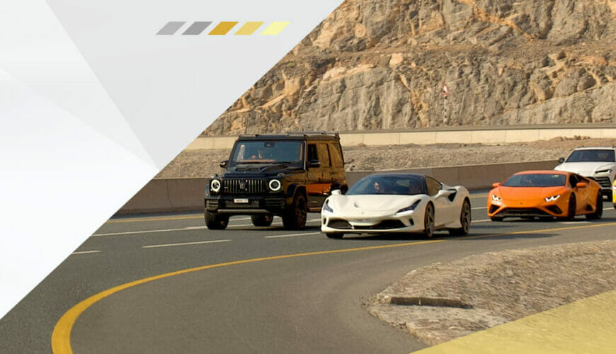 Luxury car rental in Dubai