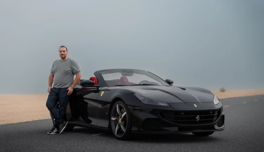 Ferrari Portofino rent in Dubai