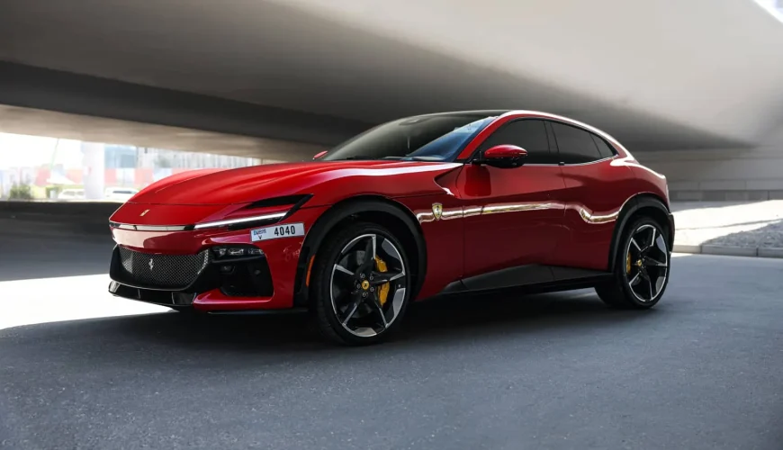 Luxury and sports car rental in dubai